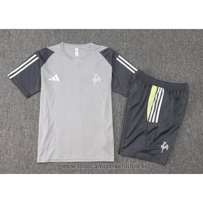 Chandal del Atletico Mineiro Manga Corta 2024-2025 Gris - Pantalon Corto